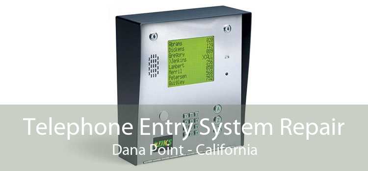 Telephone Entry System Repair Dana Point - California